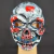 Máscara Calavera Blanca LED en internet