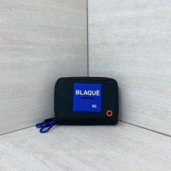 BILLETERA CORTA BLAQUÉ DOBLE CIERRE