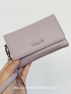 BILLETERA BLAQUÈ ROSA CON SOLAPA