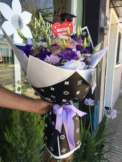 Lisianthus y Margaritas - comprar online