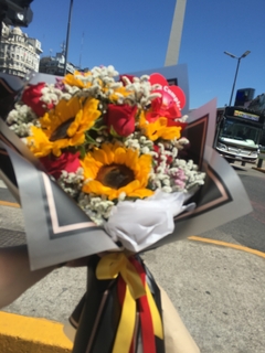 Girasoles y Rosas - Tamaño XL - Harlem Flowers
