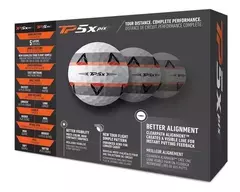 PELOTAS TAYLORMADE TP5X PIX x12 en internet