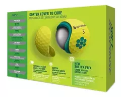 PELOTAS TAYLORMADE SOFT RESPONSE AMARILLAS x12 en internet