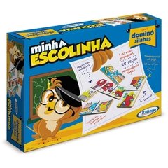 Dominó Madeira Divisão Silábica Minha Escolinha