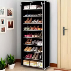 Sapateira com 9 Prateleiras para Organizar Calçados e Objeto - BRINQUEDOS E UTILIDADES 