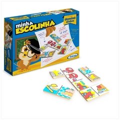 Dominó Madeira Divisão Silábica Minha Escolinha - comprar online