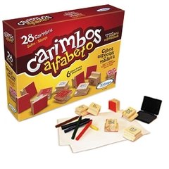 CARIMBO DO ALFABETO 28 PEÇAS