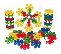 Peças De Montar Infantil Polibol C/80 Peças