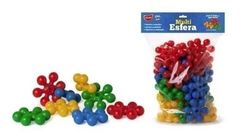 Peças De Montar Infantil Polibol C/80 Peças - BRINQUEDOS E UTILIDADES 