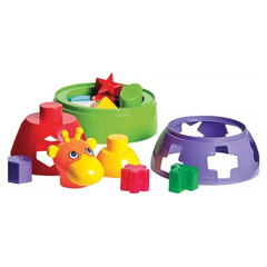 Girafa Baby Didático Formas Brinquedo - BRINQUEDOS E UTILIDADES 