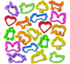 100 Moldes Para Cortar Massinha De Modelar Formimhas. - comprar online