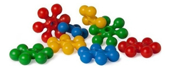 Brinquedo Educativo Polibol 80 Peças - Blocos De Montar na internet