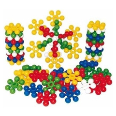 Brinquedo Educativo Polibol 80 Peças - Blocos De Montar