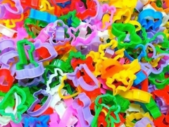 Imagem do 100 Forminhas de Modelar + 200 Letras e Números