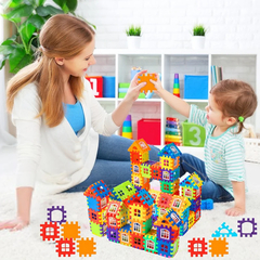 Blocos De Montar e Construção De Casa - BRINQUEDOS E UTILIDADES 