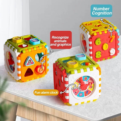Cubo De Encaixe Brinquedo Infantil Didático Baby Educativo