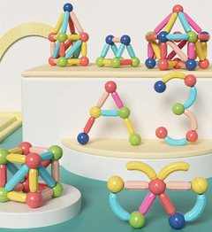 Blocos de Construção Bolas E Hastes Brinquedo Magnético - comprar online
