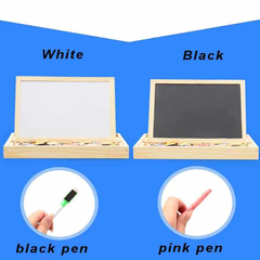 Imagem do Caixa De Brinquedos Educativos Kids Drawing Board 3D Puzzle Writing Board