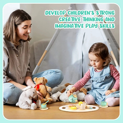 Conjunto De Chá Infantil De Madeira - comprar online