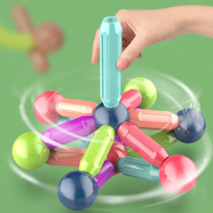 Blocos de Construção Bolas E Hastes Brinquedo Magnético - comprar online