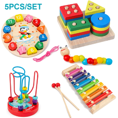 Brinquedos Montessori para Bebês, Jogos de Desenvolvimento, Quebra-cabeça para - comprar online