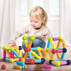 Blocos de Construção Magnéticos Montessori Educativo na internet