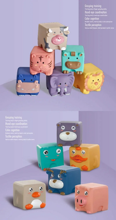 Blocos de Vinil Cubinhos Educativo - comprar online