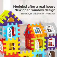 Blocos De Montar e Construção De Casa - BRINQUEDOS E UTILIDADES 