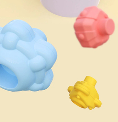 Blocos de Forma Colorida Jogo Baby Montessori Aprendizagem - comprar online