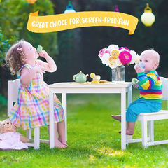 Conjunto De Chá Infantil De Madeira
