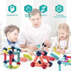 Blocos de Construção Bolas E Hastes Brinquedo Magnético - comprar online