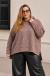 Buzo Aroa | Oversize Animal Print con Capucha