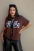 Remera Cataleya | Semi Crop con Argollas