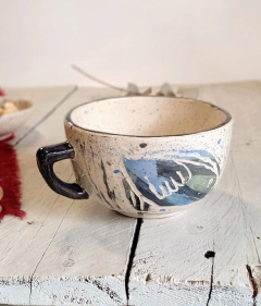 Taza ancha mediana Ven en internet