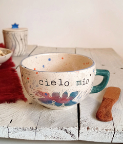 Taza ancha mediana Cielo Mío