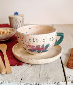 Taza ancha mediana Cielo Mío - comprar online
