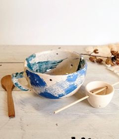 Taza De Té Con Infusor Pinceladas en internet