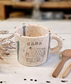 Taza Recta Mediana. casa