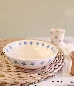 Plato hondo 15 cm. estrellas - comprar online