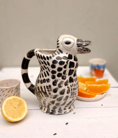 Jarra Pingüina b&n