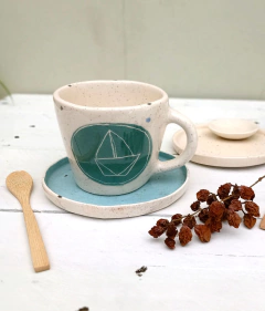 Taza cónica 300 ml. barquito en internet
