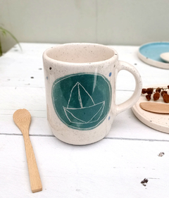 Taza alta 350 ml. barquito