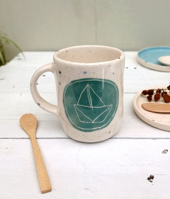 Taza alta 350 ml. barquito - comprar online