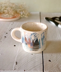 Taza Recta Mediana. corona
