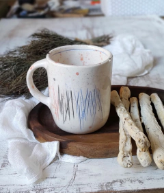 Taza alta 380 ml. cuore en internet