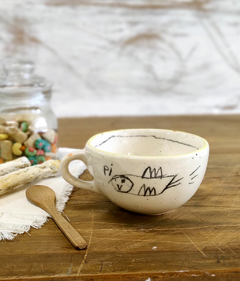 Taza ancha 300 ml. pajarito - comprar online