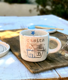 Taza Recta Mediana. casita
