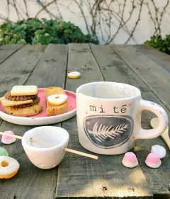 Taza Infusora recta mi té negra