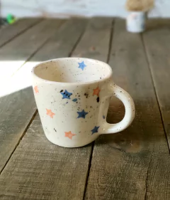 Taza cónica. 300 ml. estrellas - comprar online