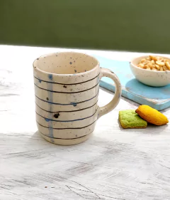 Taza alta 380 ml. líneas - comprar online